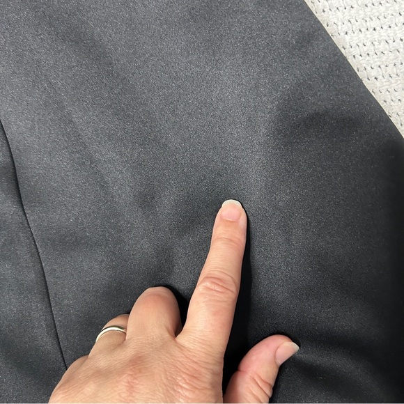 Vintage Fairweather Women’s Size 2 Black long fit and flare Maxi Dress witchy - Picture 3 of 16